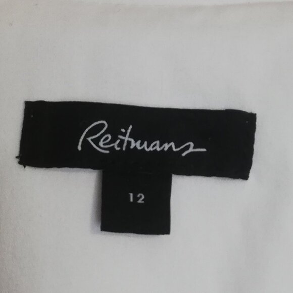 Reitman's  White Cotton Blazer - Large - Picture 6 of 10
